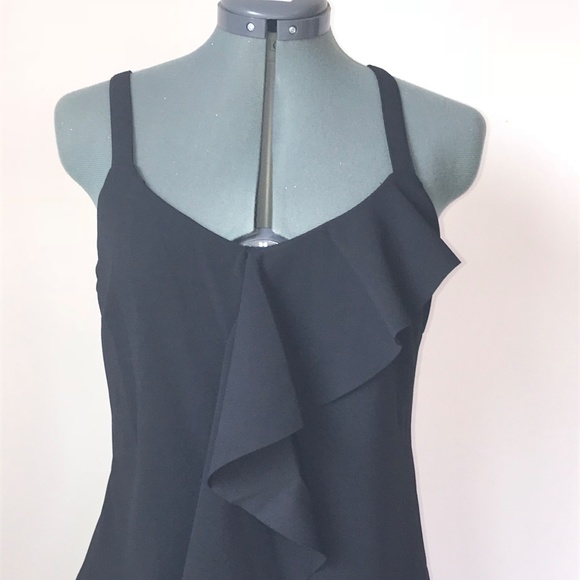 Spense Ruffle Front Slip Dress - Picture 2 of 5